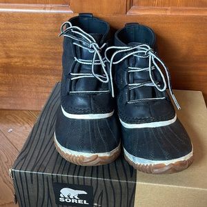 Sorel out n about leather boots waterproof